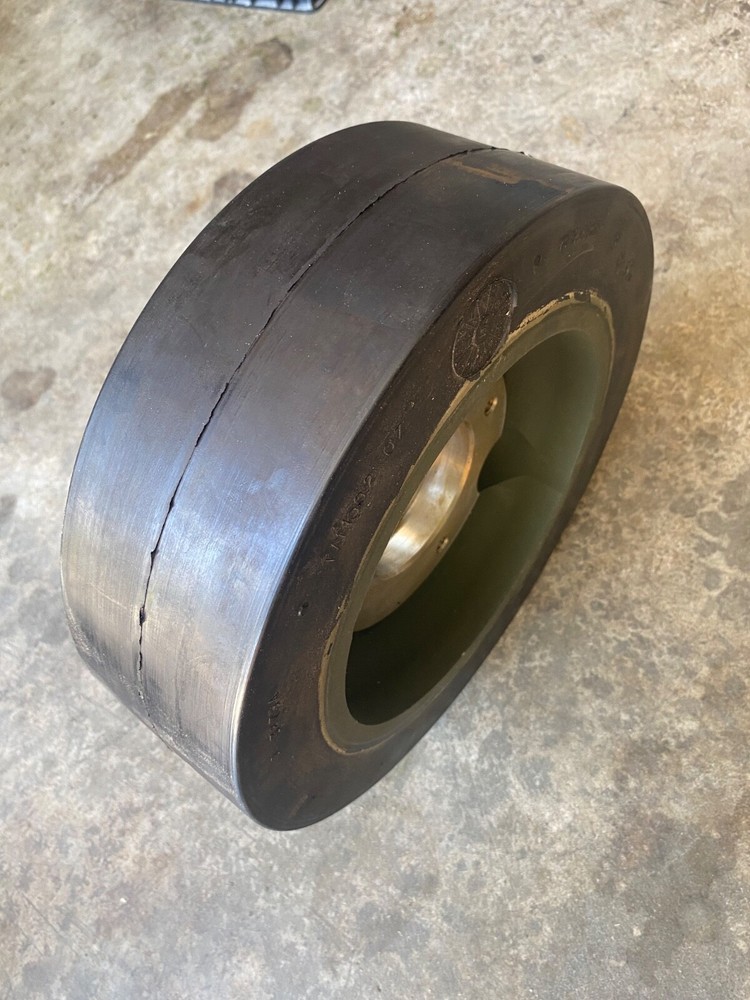US Bradley Fighting Vehicle NOS Solid Rubber Road Wheel