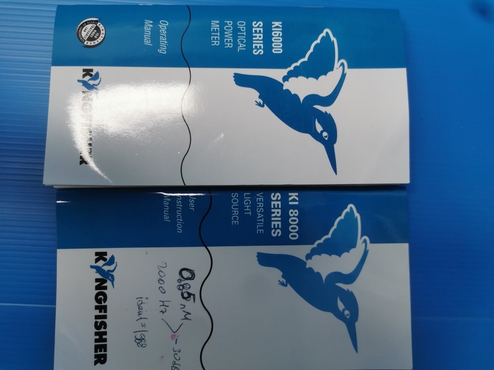 Kingfisher ki8000 Light Source and optical power meter