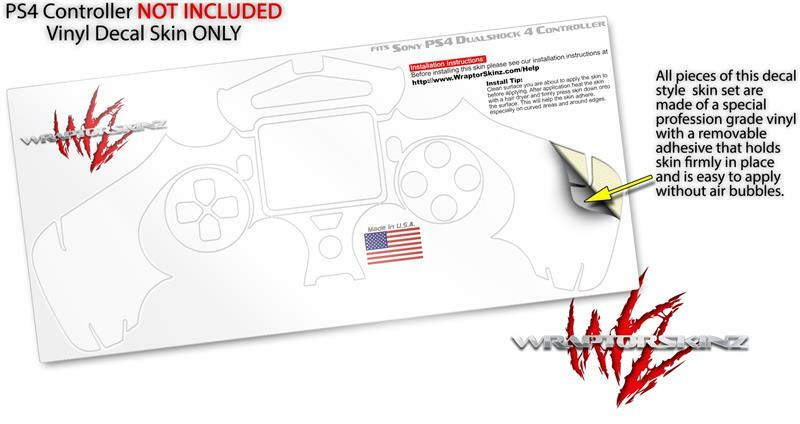 Skin for Playstation 4 Sony PS4 Controller Solids Collection White