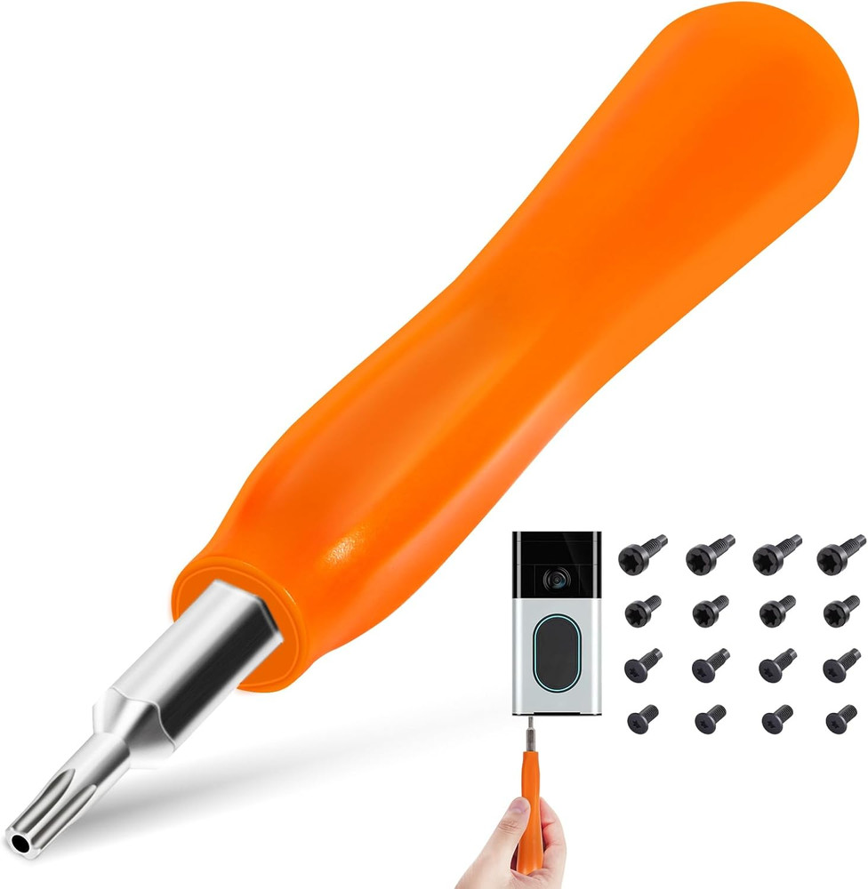 Screwdriver for Ring Doorbell Replacement, Fits All Models, Orange