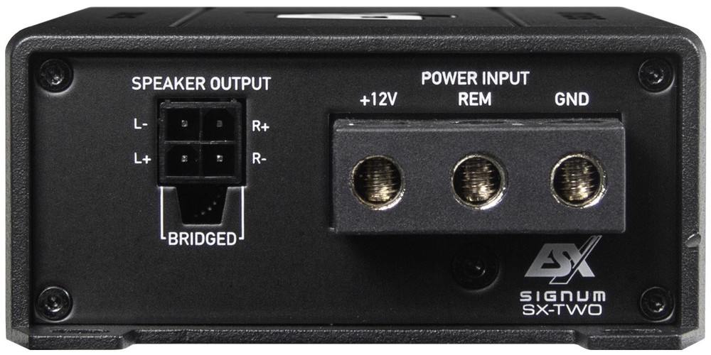 ESX SX-TWO - 2 Channel Amplifier Mini Digital