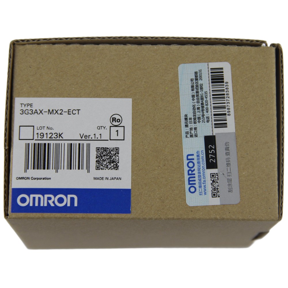 Brand New OMRON 3G3AX-MX2-ECT MX2 EtherCAT Communication Module