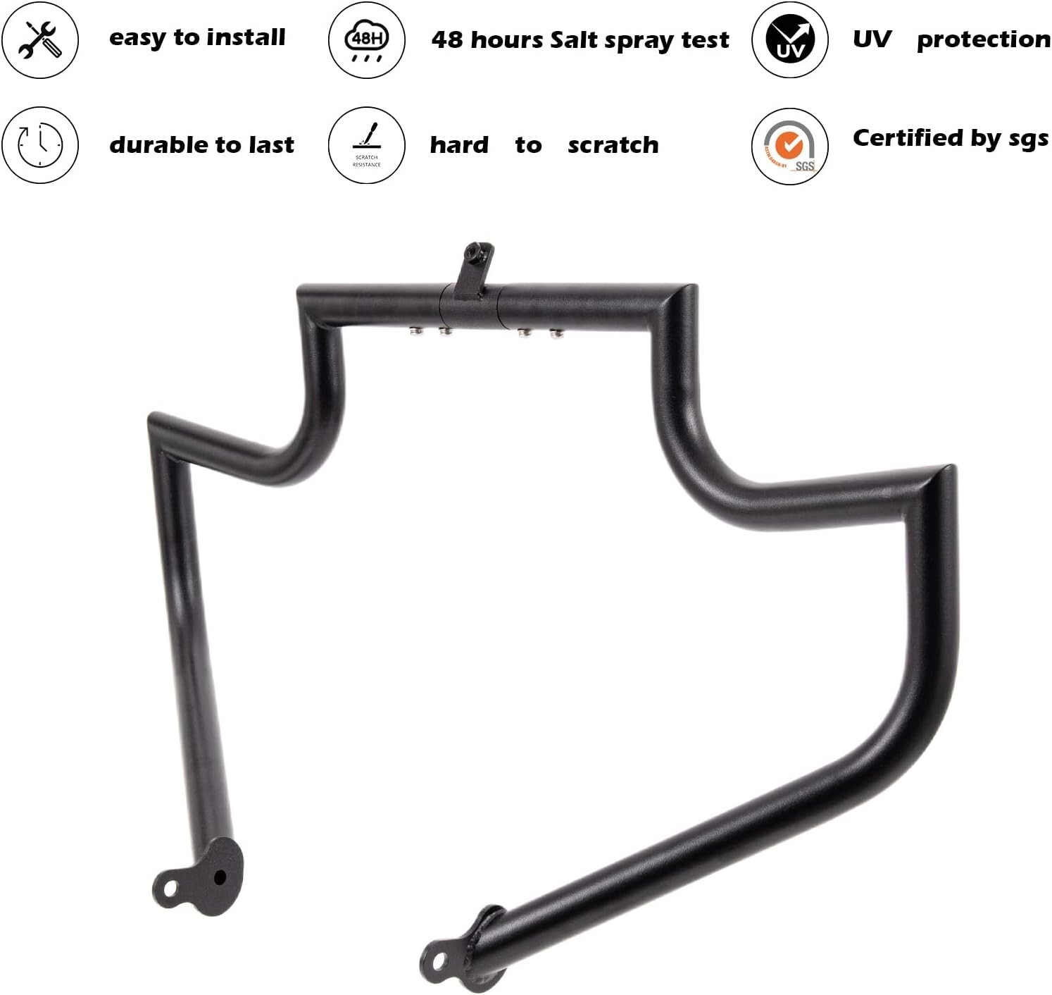 NEW ENGINE GUARD HIGHWAY CRASH BAR 4 TOURING ROAD KING STREET GLIDE 09-25 1.5"