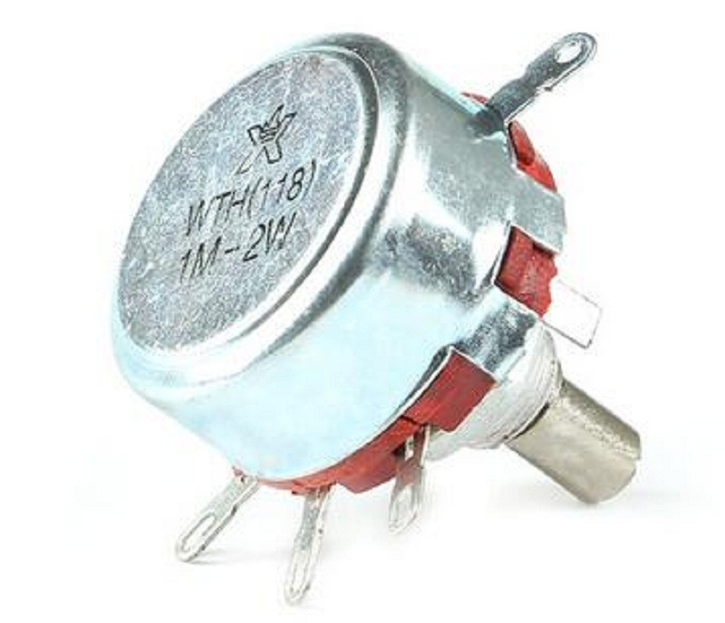 2 pcs WTH118 1A 1M 2W Potentiometer Variable Electronic Components Supplies