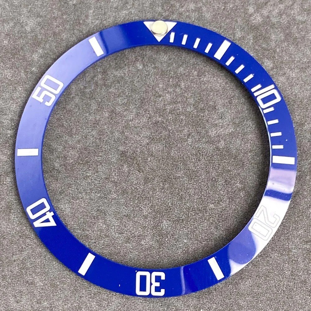 Matt Ceramic Bezel Insert For Swordfish MDV106-1A 106B-2A 106G Scale Ring