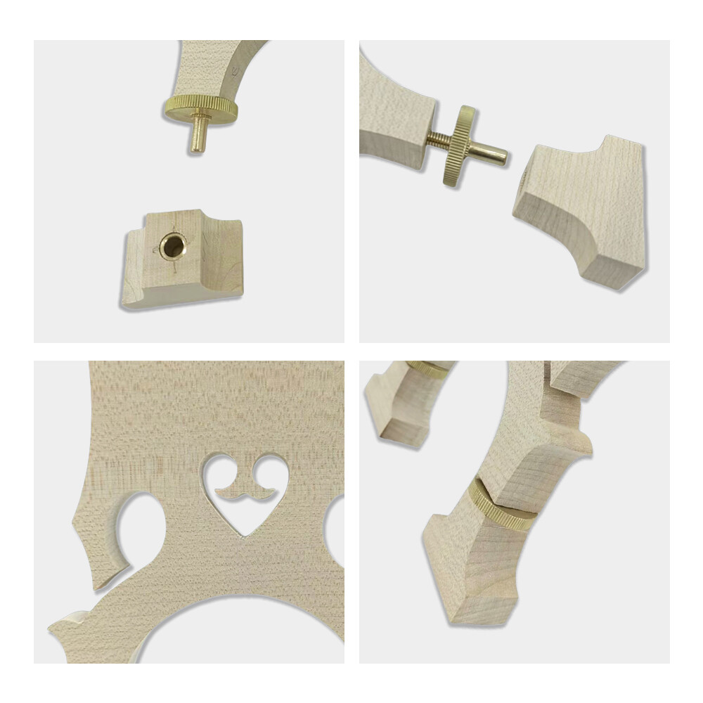 cello bridge Split type cello parts luthier supply