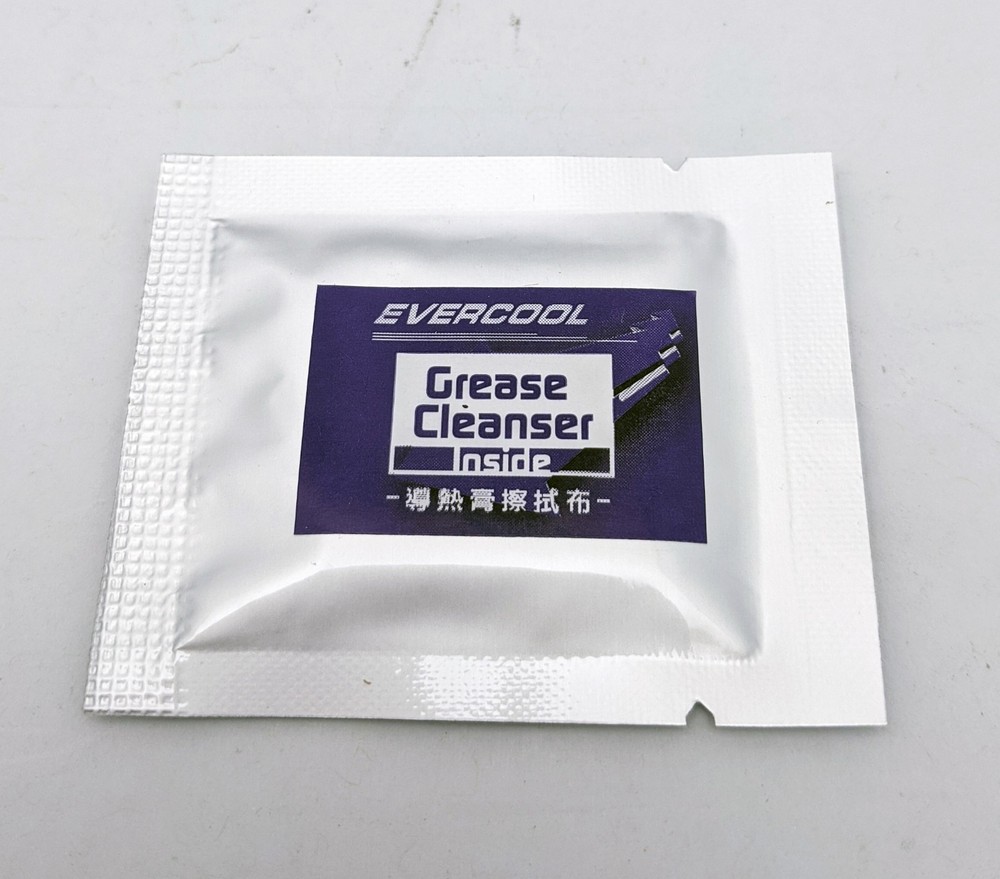 5-Pack: Evercool EC-GC05 Thermal Compound Grease/Paste Remover Cloth Cleaner