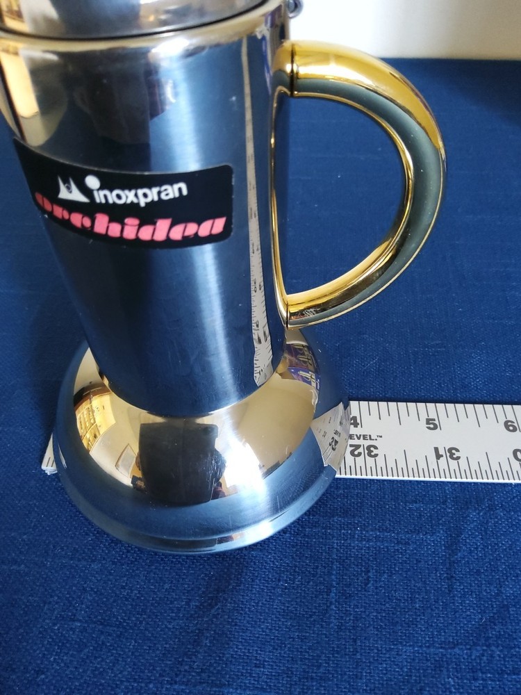 Stainless Inoxpran Espresso Maker 18/10