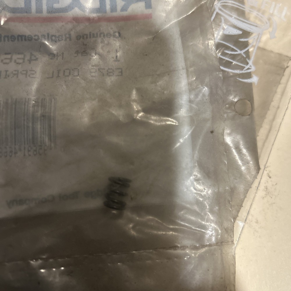 NEW Ridgid 46680 E879 Coil Spring