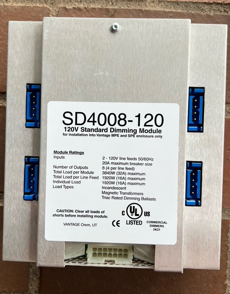 Vantage SD4008-120 Standard Dimming Module