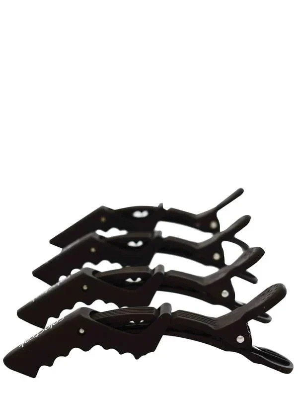 Colortrak Rubberized Jumbo Croc Clips 4 Pack