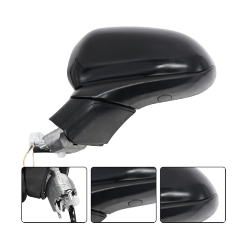 Driver Side Mirror Assembly Compatible with Santa Fe 2019-2023 with Blind Left