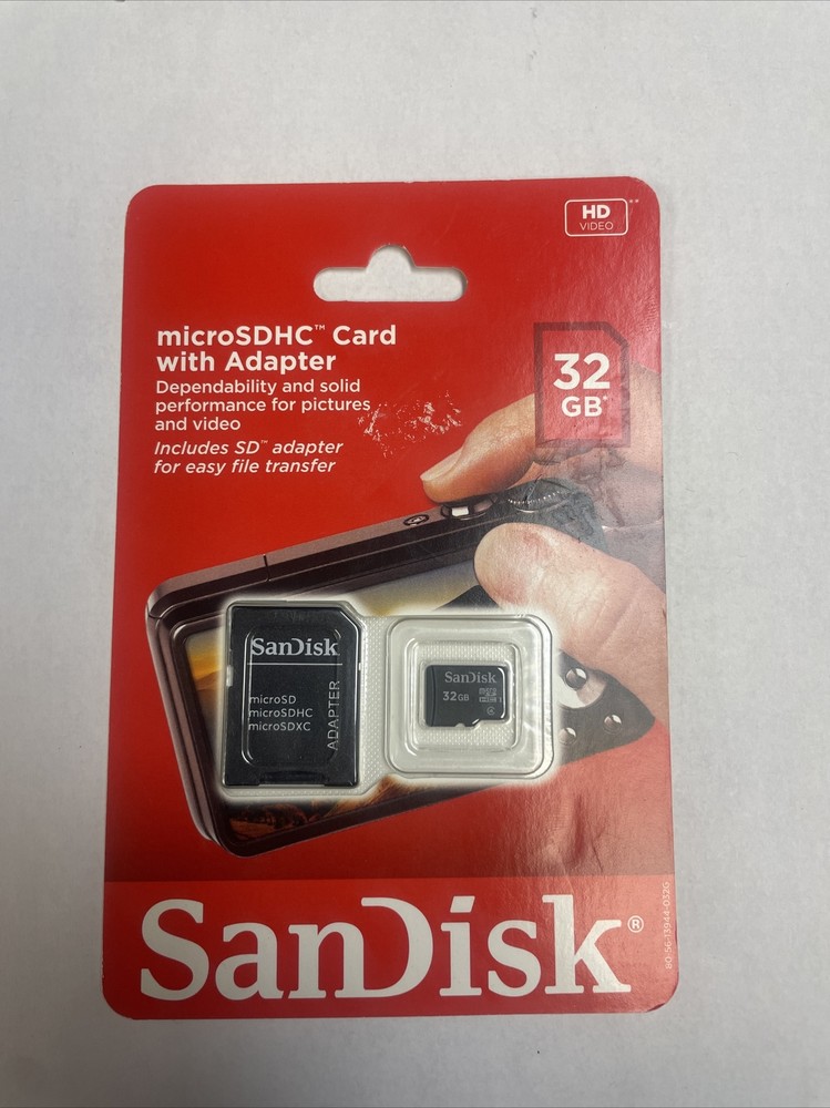 SanDisk 32gb Class 4 microSDHC Memory Card