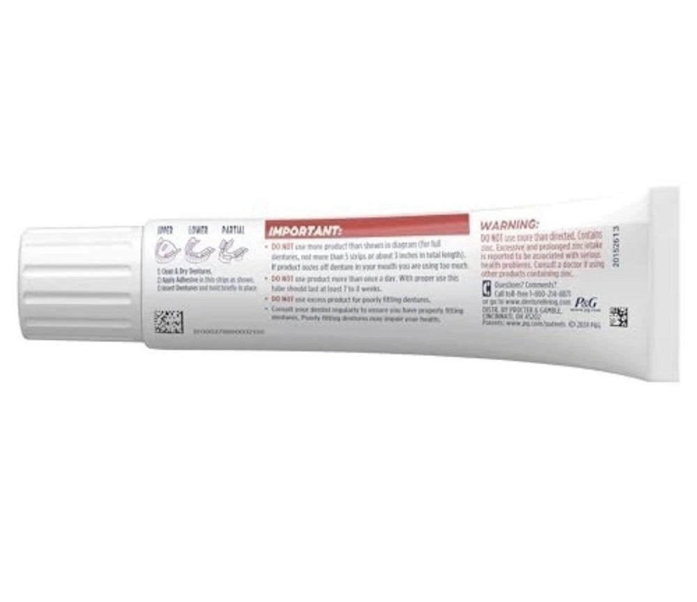 2 PACK- Fixodent Ultra Max Hold Dental Adhesive - 2.2oz
