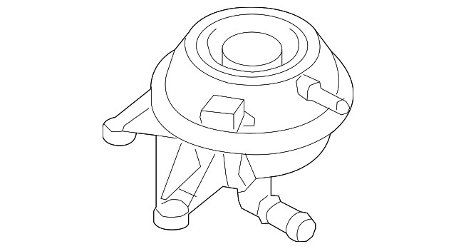 Genuine Volkswagen Reservoir Tank 8Z0-121-407-A