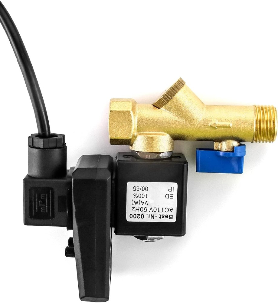 Electronic Drain Valve, 4 Pack AC 110V 1/2'' Integrated Integrated - 4 pack