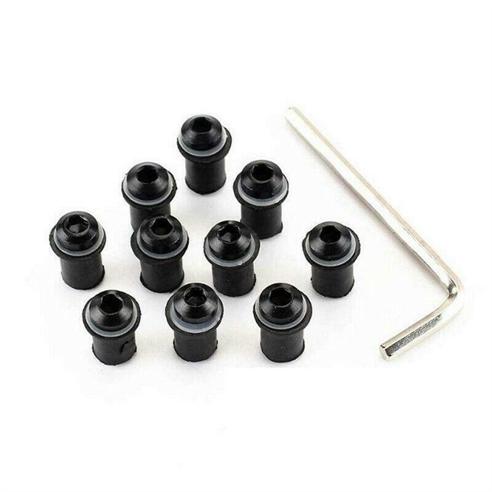 M5 Motorcycle Windscreen Windshield Fairing Screen Nut Bolt Screw Strength