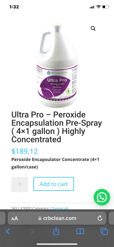 carpet cleaning equipment