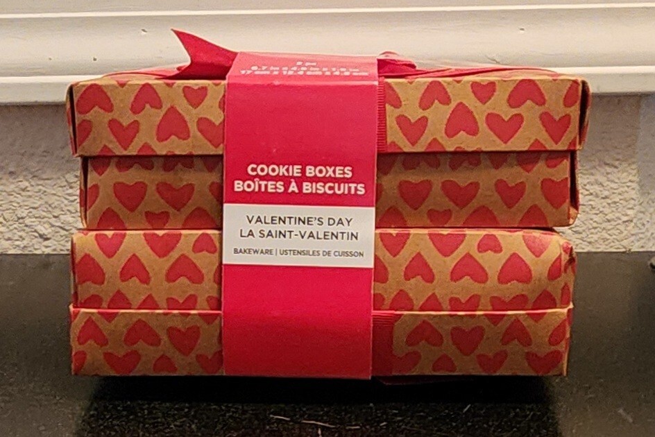 Cookie Boxes Valentine's Day 2pc