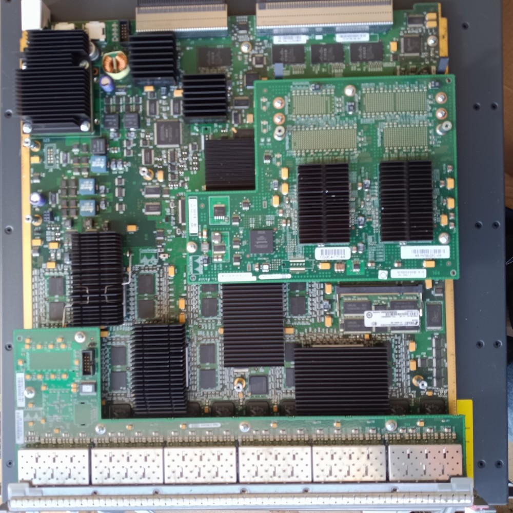 3Set Cisco Catalyst 6500-E Series WS-C6509 Chassis W/ Switch Modules 4024W power