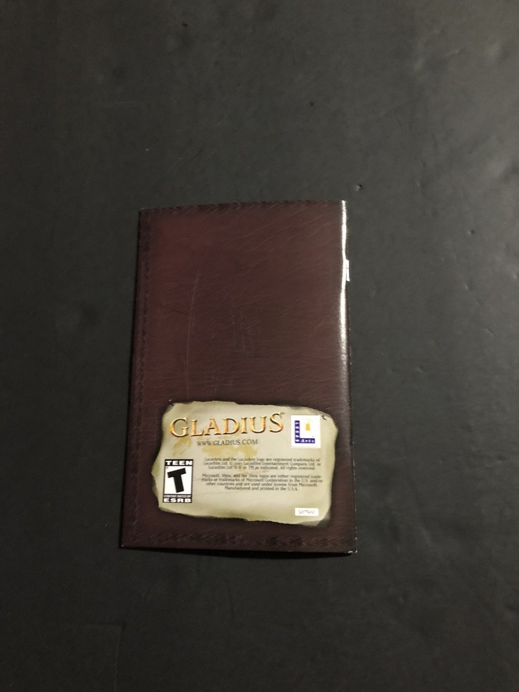 Gladius ps2 Manual Only
