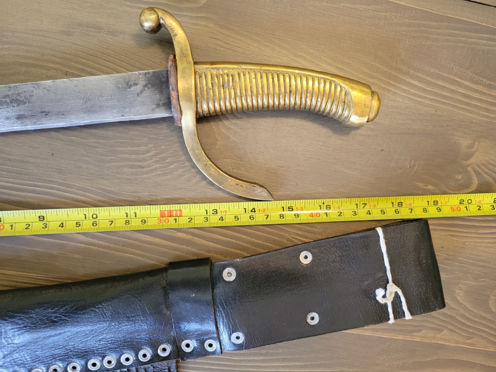 Modified WWI Era Spanish Sword/Saber dated 1900 With Custom Sheath!