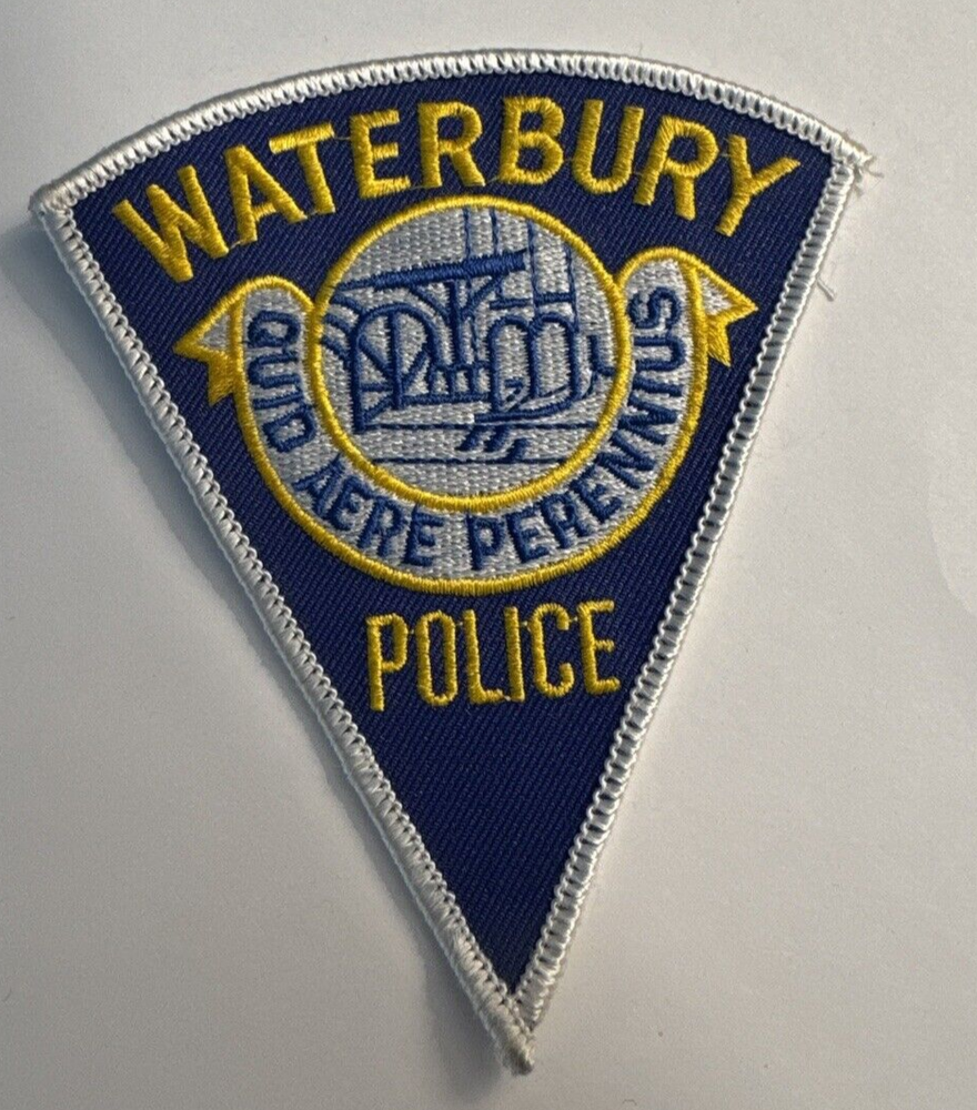 CONNECTICUT - Waterbury CT Police patch