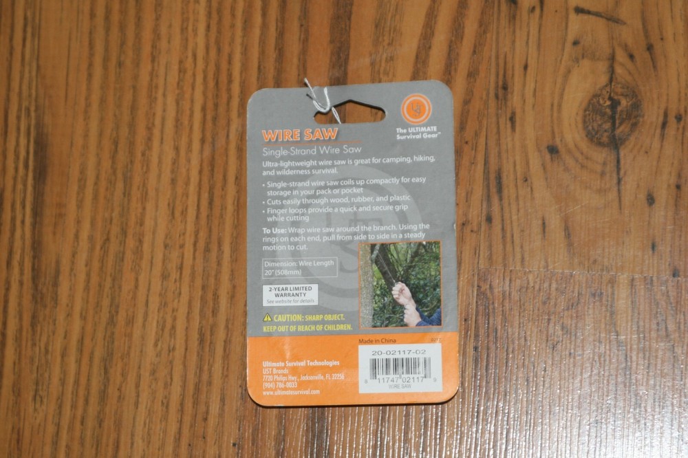 UST Wire Saw Cutting Tool. New