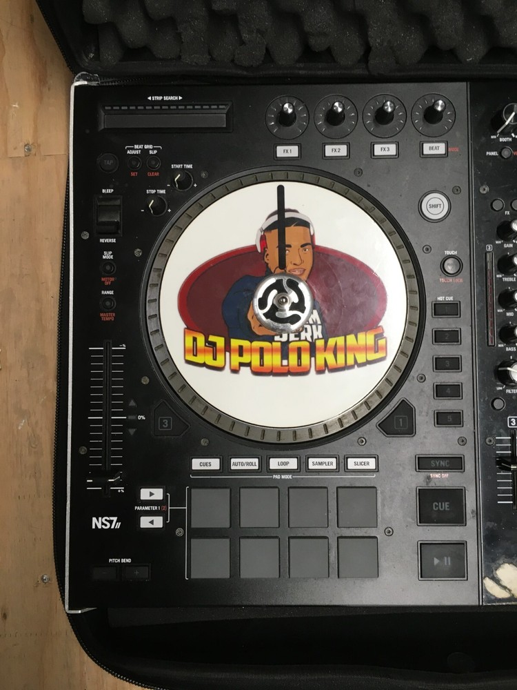 Numark NS7II Digital DJ Controller w/ ODYUSA Soft Case