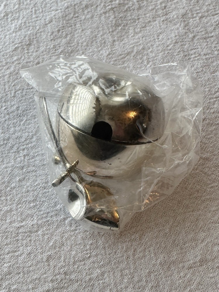 Vintage Wm. A Rogers Small Sweet Apple w/ Spoon Condiment Server Silver Plate