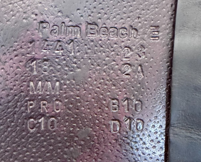 18" Voltaire Palm Beach E PRO Saddle - 2023 - 2A - Full Buffalo - EQUISENSE TECH