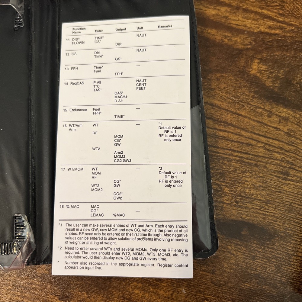 Air Classics ASA CX-1a Pathfinder Flight Computer & Calculator Powers On & Calcs