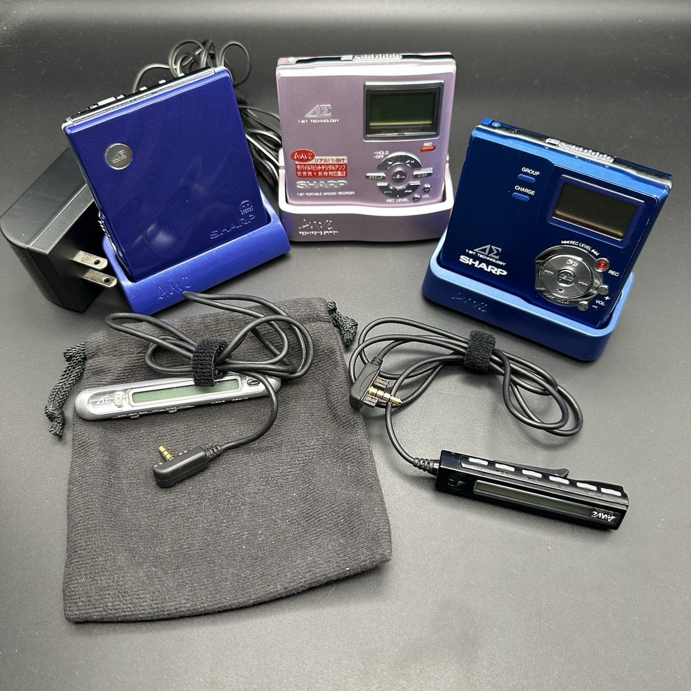 SHARP Portable MD Recorder Player MD-DR77 MD-DR7, MD-DS77 Please read carefully