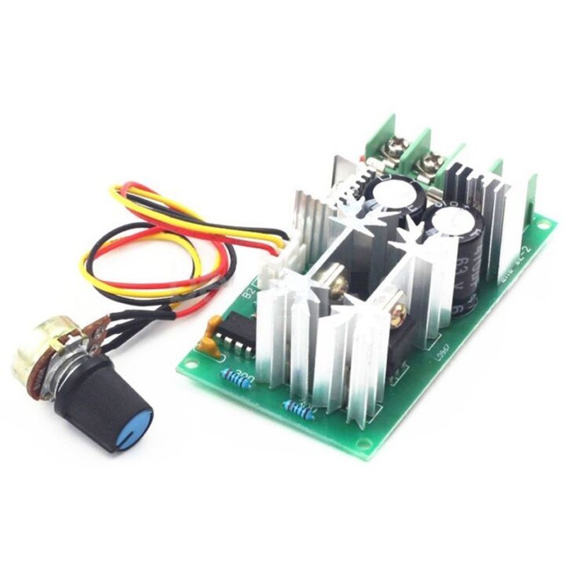 DC Motor Speed Controller Adjust Flowing Potentiometer DC10-60V Portable