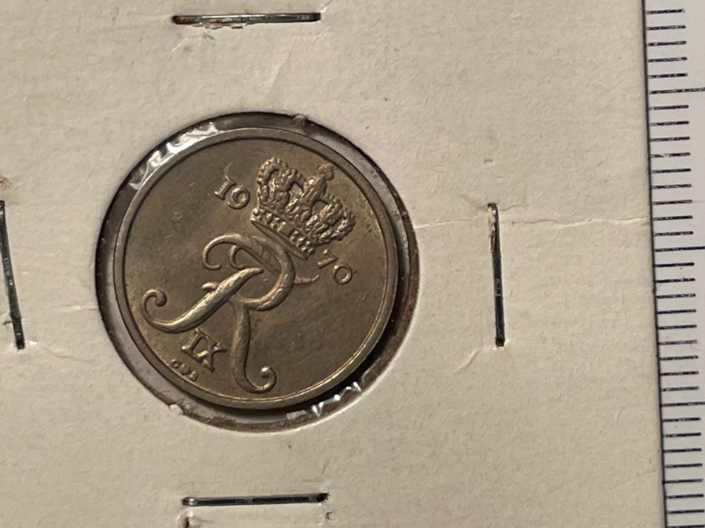 Denmark 1970 10 ore coin