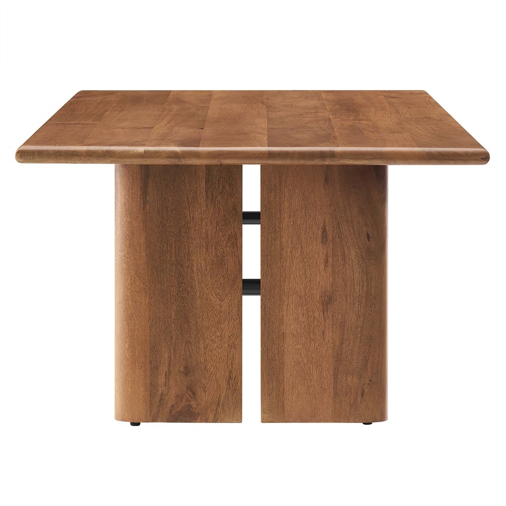 Amistad Wood Coffee Table in Walnut