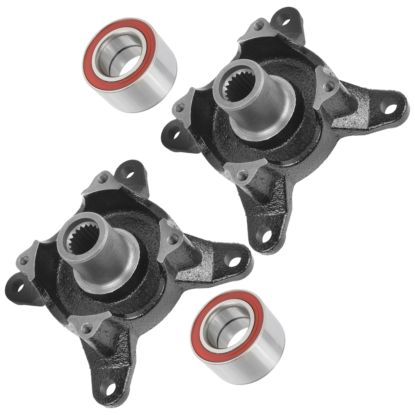 Front Left And Right Wheel Hub W/ Bearing for Polaris Ranger Ev 2010 2011-2016