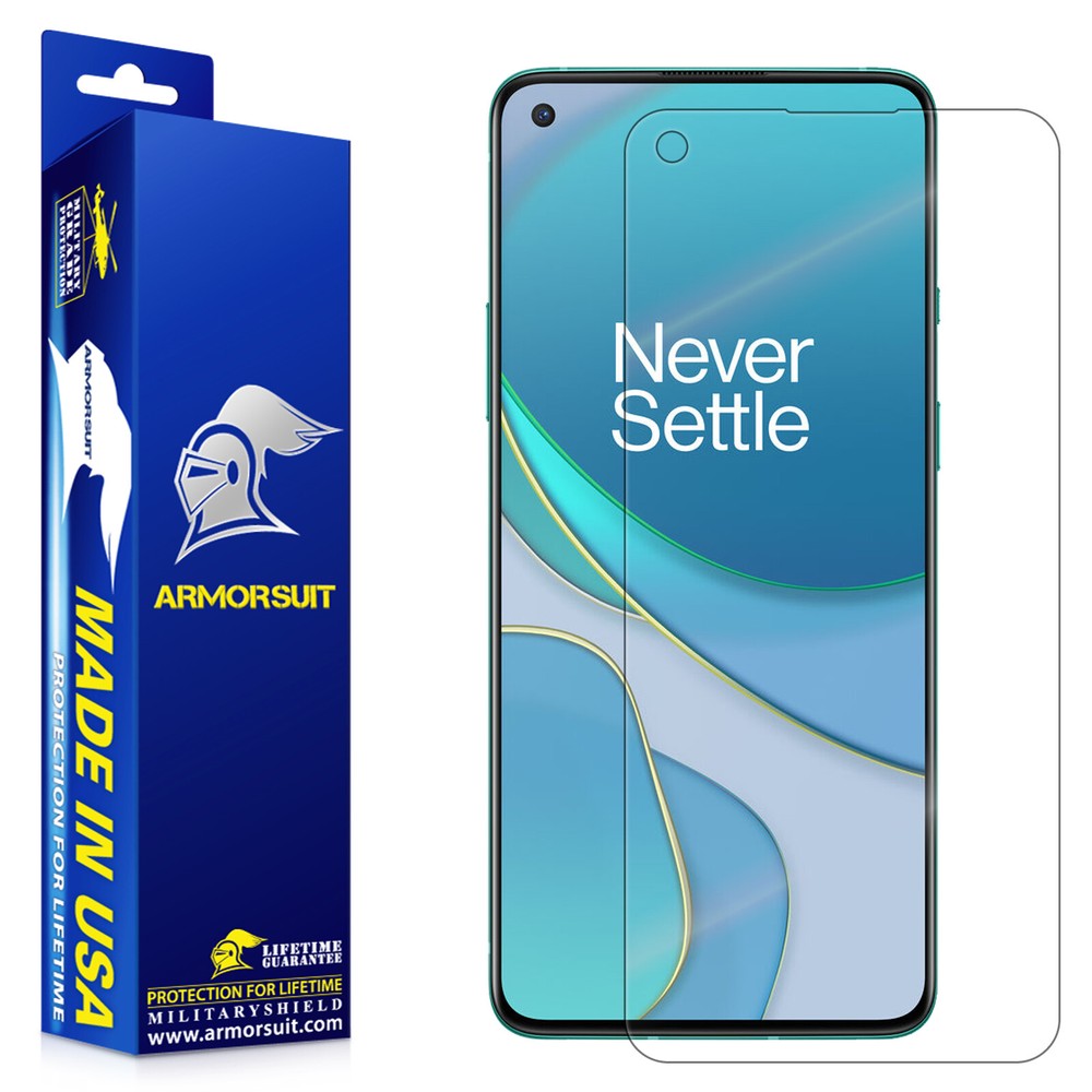Armorsuit MilitaryShield OnePlus 8T Screen Protector (CF, Matte, Max-Coverage)