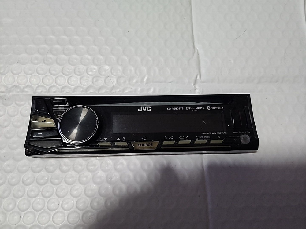 jvc kd-r980bts faceplate only tested