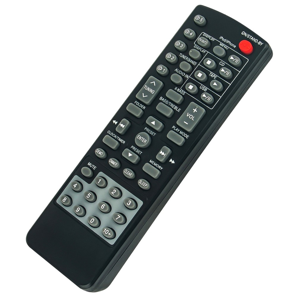 New RRMCGA255AWSA Replace Remote for Sharp Stereo System CD-DH950P CD-DHS1050P