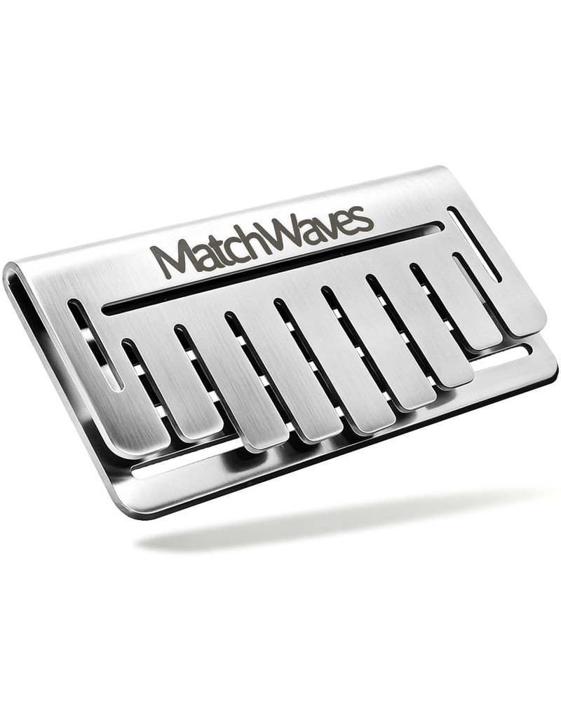 Matchwaves Grease Gate Blocker for Blackstone Griddle, Mesh 1 Pack, Silver