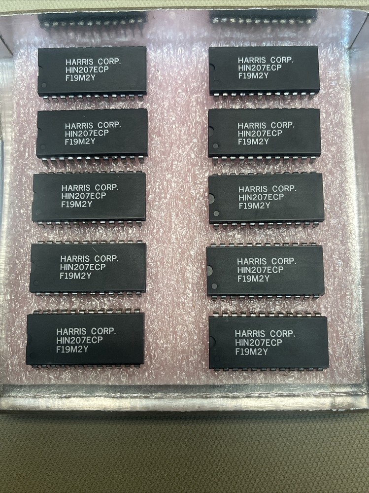 10Each ~ HIN207ECP ~ Interface Drive, Receivers, Transceiver ~ Sample Rare