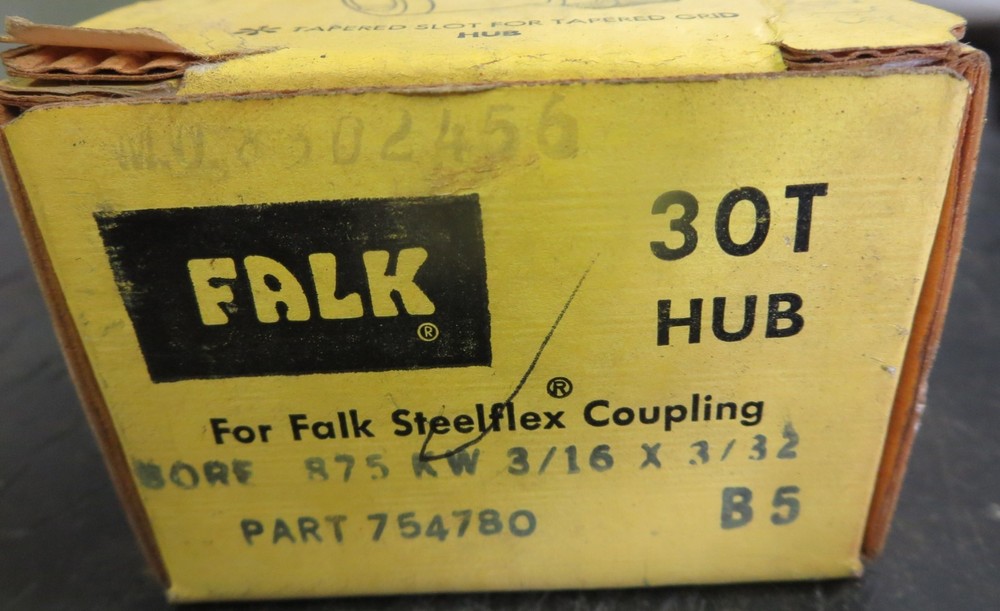 Falk 754780 Steelflex Coupling Bore: 875 KW 3/16x3/32