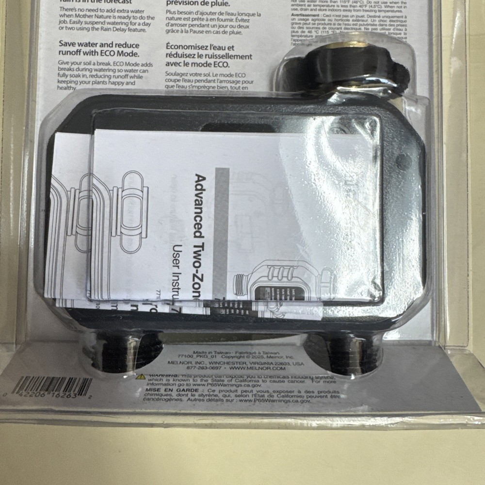 Melnor XT HydroLogic 2-Zone Digital Water Timer #77100 *New