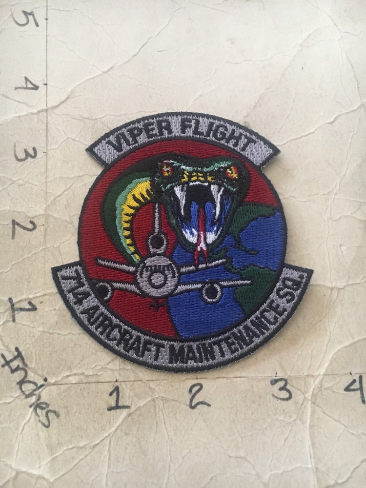 USAF 714th Aircraft Maintenance Squadron patch 7/22/25