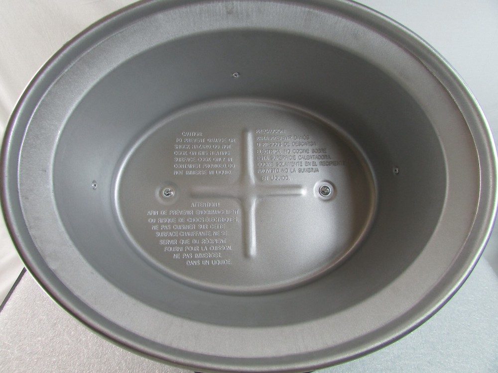 Bella 5 Quart Programmable Stainless Slow Cooker - MD-TD50C - (Replacement Base)