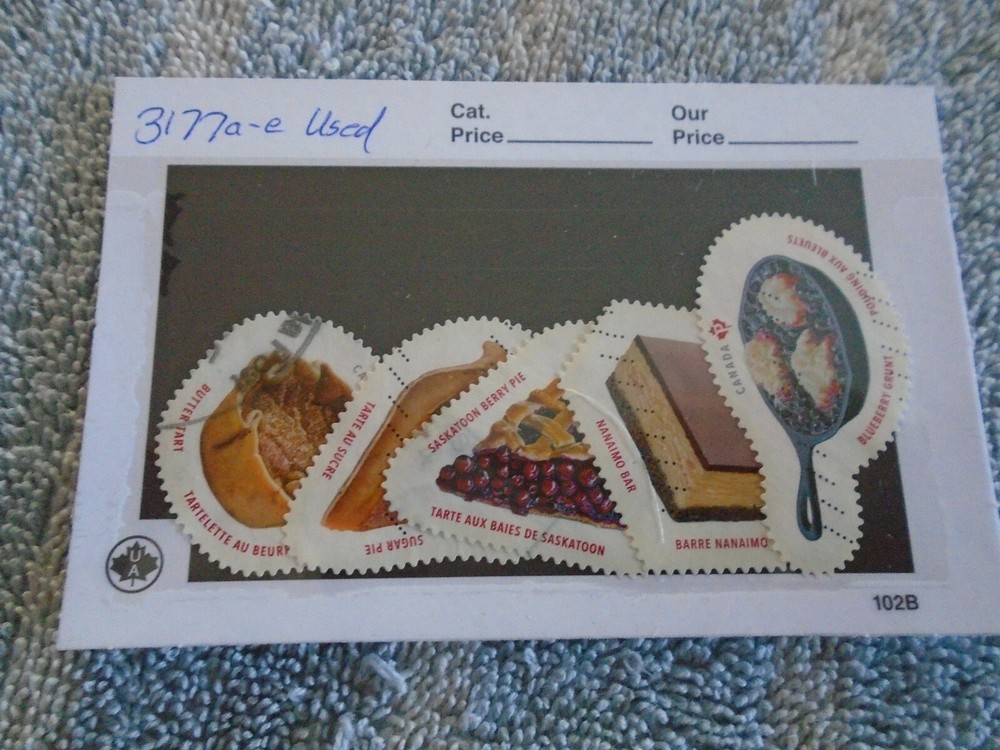 Canada Used 3177a-e Sweet Canada