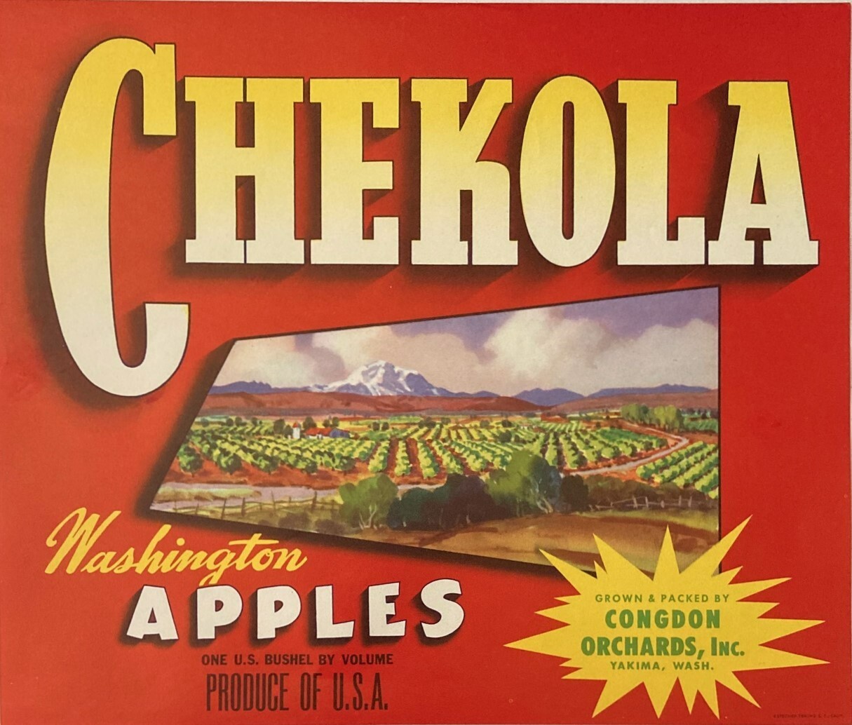 Lot of 10 1940 - 1963 Vintage Unused Crate Labels from various companies. (CLA)