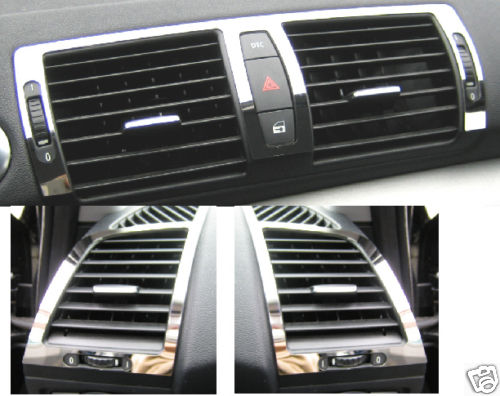 (RF) Trims Vent Stainless Steel Chrome BMW E81, E82, E87, E88