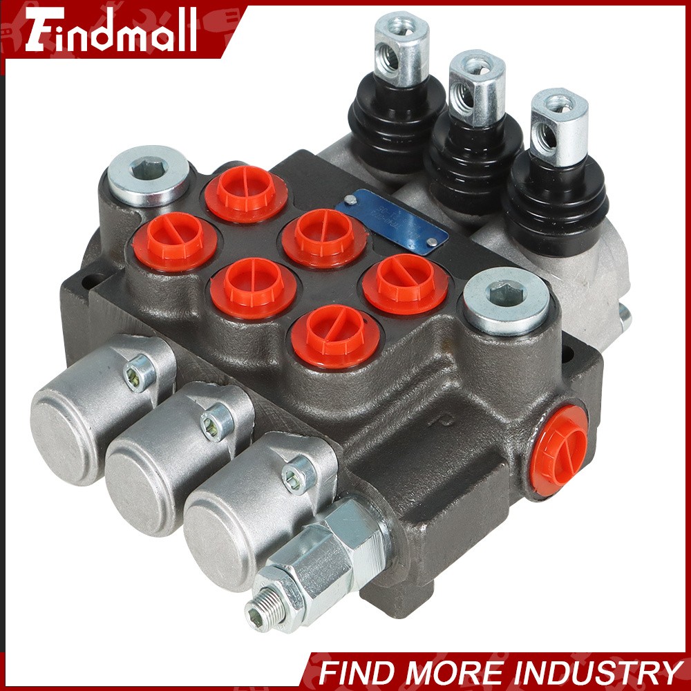 3 Spool 13GPM Hydraulic Directional Control Valve BSPP Interface New